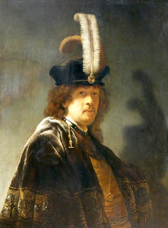 Khái niệm “tự sướng” đã được một danh họa sáng tạo từ thế kỷ 17? - 3 Rembrandt ở tuổi trung niên khi đã giàu có