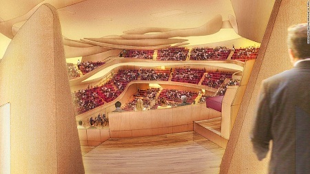 Nhà hát 9.500 tỉ đồng biểu diễn tưởng nhớ các nạn nhân khủng bố - 5 Nhà
hát được xây dựng với mức kinh phí lên tới 386 triệu euro (gần 9500 tỉ đồng).