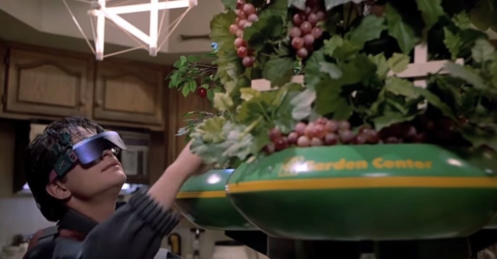 Một khu vườn trong nhà
có thể cung cấp hoa quả tươi bất cứ khi nào ta muốn.