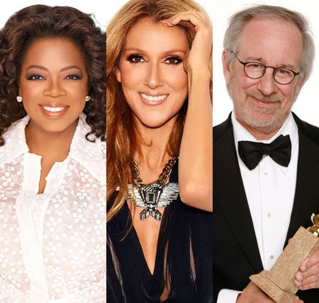 Ngắm những chuyên cơ xa xỉ của các ngôi sao nổi tiếng - 4 Ngoài
Oprah Winfrey (ngoài cùng, bên trái) còn có