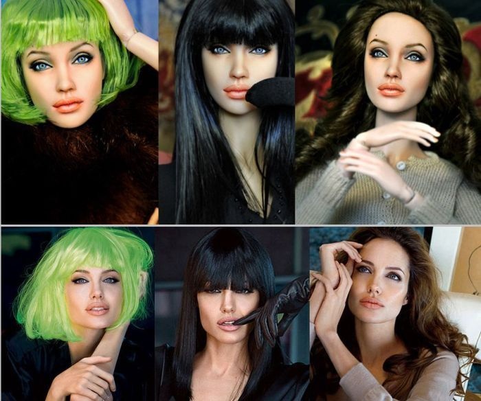 Những búp bê có giá 110 triệu đồng - 7 Dòng
búp bê Angelina Jolie có tới vài phiên bản.