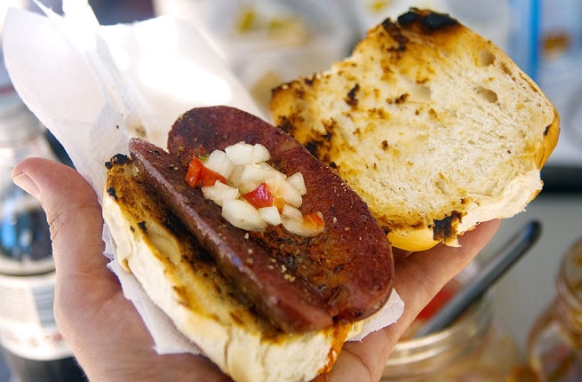 Bánh mì Việt liên tục gây bất ngờ với thế giới - 8 Choripan - Argentina: