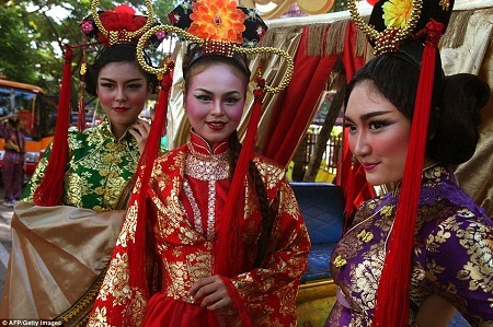 Châu Á rực rỡ “ăn Tết” Ất Mùi - 28 Malang, Indonesia: