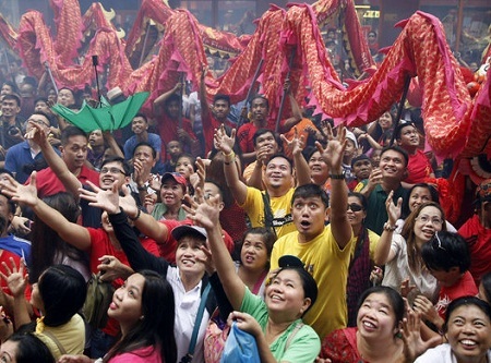 Châu Á rực rỡ “ăn Tết” Ất Mùi - 5 Jakarta, Indonesia: