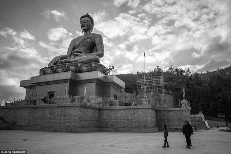 Hình ảnh “đất nước hạnh phúc nhất thế giới” - 7 Cung
điện của quốc vương Bhutan nằm ở thủ đô Thimpu được xây dựng từ năm 1953.
