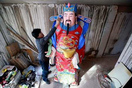 Các nước Châu Á đón Giao thừa, chào năm Ất Mùi - 17 Liêu
Ninh, Trung Quốc: