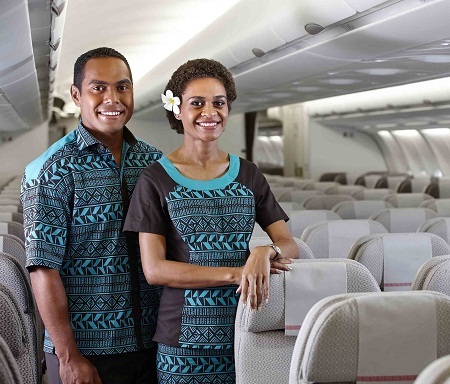 Nét đẹp văn hóa trong đồng phục của nữ tiếp viên hàng không thế giới - 9 Fiji Airways