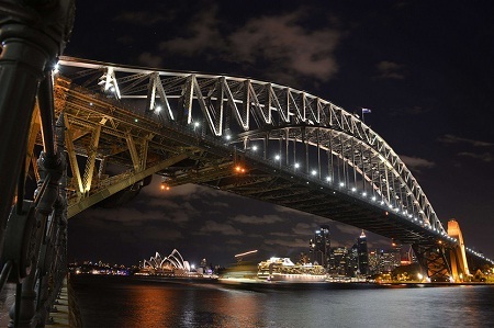 Hình ảnh thế giới “tắt đèn” vì tương lai xanh - 6 Cầu
Cảng Sydney ở Sydney, Úc.