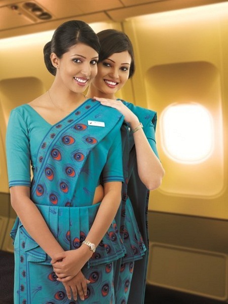 Nét đẹp văn hóa trong đồng phục của nữ tiếp viên hàng không thế giới - 11 Sri Lankan Airlines