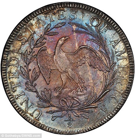 Những đồng tiền xu giá trị “khủng” nhất thế giới - 8 Đồng
xu đúc năm 1797 trị giá 1,75 triệu đô la.