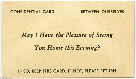 Bật cười trước cách tán tỉnh của đàn ông thời chưa có điện thoại di động - 1 Bật cười trước cách tán tỉnh của đàn ông thời chưa có điện thoại di động