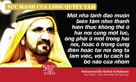 “Tầm nhìn thay đổi quốc gia” - Cuốn hồi ký của Quốc vương Dubai - 4 Minh bạch và thương yêu dân chúng: