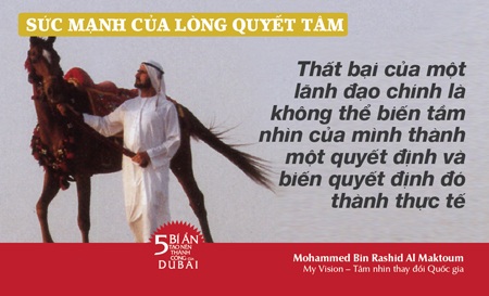 “Tầm nhìn thay đổi quốc gia” - Cuốn hồi ký của Quốc vương Dubai - 5 Minh bạch và thương yêu dân chúng: