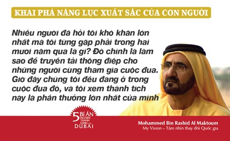 “Tầm nhìn thay đổi quốc gia” - Cuốn hồi ký của Quốc vương Dubai - 7 Sẵn sàng tiếp thu và cởi mở thông tin: