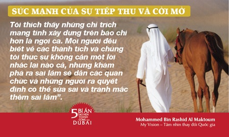 “Tầm nhìn thay đổi quốc gia” - Cuốn hồi ký của Quốc vương Dubai - 8 Chiến lược tiếp thị đồng bộ và xuất sắc: