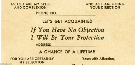 Bật cười trước cách tán tỉnh của đàn ông thời chưa có điện thoại di động - 3 Bật cười trước cách tán tỉnh của đàn ông thời chưa có điện thoại di động