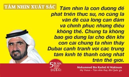 “Tầm nhìn thay đổi quốc gia” - Cuốn hồi ký của Quốc vương Dubai - 3 Sức mạnh của lòng quyết tâm: