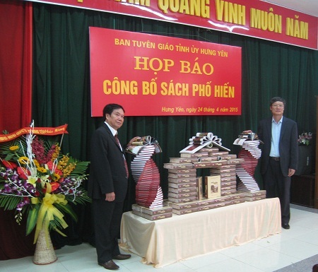 Cuốn sách “Phố Hiến” chính thức ra mắt