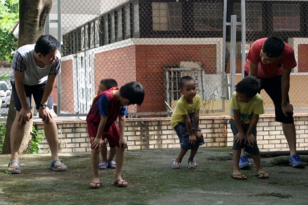 Bài thể dục khởi động trước giờ học