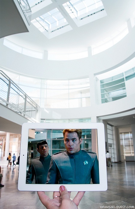 Thú vị bộ ảnh “cảnh phim đi tìm lại... bối cảnh” - 21 Cảnh phim “Star Trek” quay trong Viện bảo tàng J. Paul Getty,
thành phố Los Angeles, Mỹ.