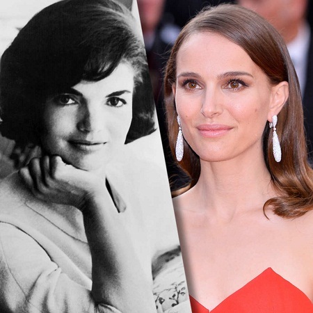 Phim về Phu nhân Kennedy trong 4 ngày sau vụ ám sát lịch sử - 1 Nhan sắc bà Jacqueline Kennedy và nữ diễn viên Natalie Portman.