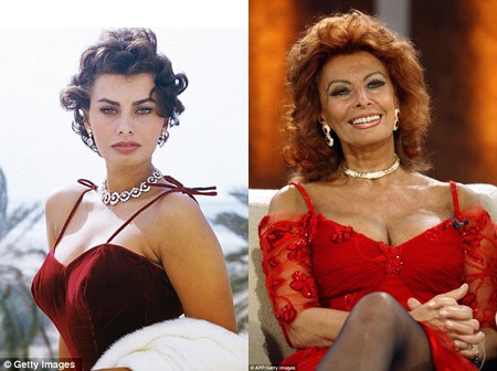 Sự “tàn phá” ghê gớm của tuổi già đối với... nhan sắc - 5 Hiện giờ đã ở tuổi 80,
minh tinh điện ảnh người Ý