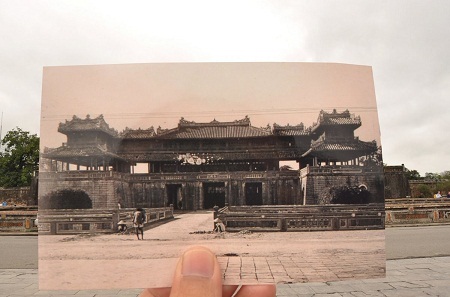 Báo Mỹ giới thiệu bộ ảnh “Việt Nam xưa và nay” - 16 Đại Nội Huế
(1925-1930).