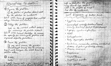 Cuốn
nhật ký của kẻ giết người hàng loạt - James Holmes - được tòa án đưa ra trong
tuần này.