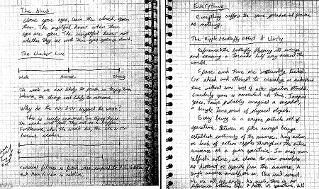 Trong
những trang viết tay này, James Holmes đã thể hiện những suy nghĩ về ý nghĩa của
cái chết.