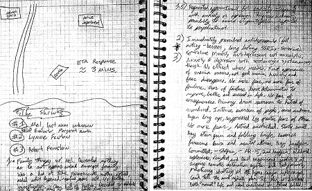 James
Holmes còn cân nhắc đến việc sẽ mất khoảng bao lâu để cảnh sát có mặt ở hiện
trường.