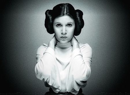 Nữ diễn viên Carrie
Fisher