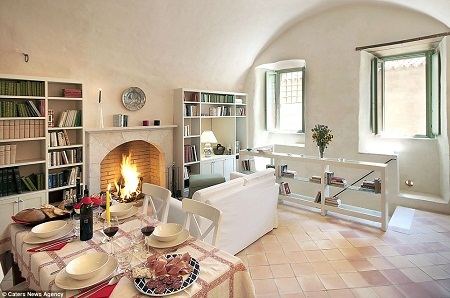 Rao bán ngôi làng cổ sản sinh ra món mì Ý - 5 Ngôi làng Il Borgo đặc trưng với những mái vòm.