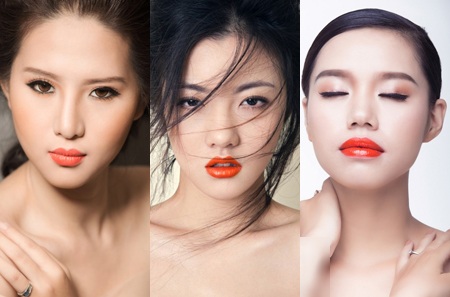 Trong
nghiên cứu, màu cam đậm được coi là màu son “hot” nhất đối với phụ nữ Hà Nội.