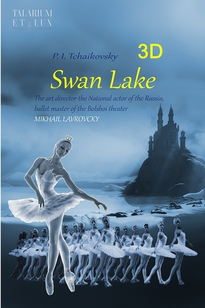Xem tuyệt tác ballet “Hồ thiên nga” với công nghệ 3D - 1 Poster giới thiệu vở ballet “Hồ thiên nga” với công nghệ 3D
