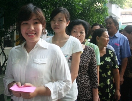 Hơn 97% cử tri cả nước đã đi bầu cử - 1 Hơn 97% cử tri cả nước đã đi bầu cử - 1