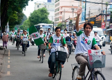 Hào hứng ngày hành tinh chuyển động tại TPHCM - 1 Hào hứng ngày hành tinh chuyển động tại TPHCM - 1