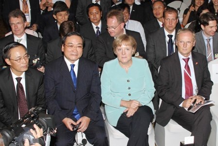 Chùm ảnh: Nữ Thủ tướng Đức Angela Merkel thăm TPHCM - 7 Chùm ảnh: Nữ Thủ tướng Đức Angela Merkel thăm TPHCM - 7