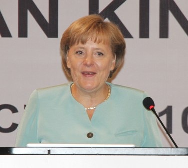 Chùm ảnh: Nữ Thủ tướng Đức Angela Merkel thăm TPHCM - 8 Chùm ảnh: Nữ Thủ tướng Đức Angela Merkel thăm TPHCM - 8