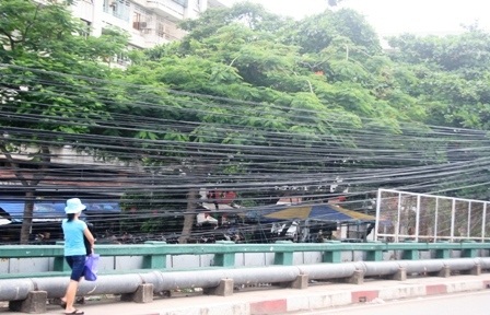 “Ma trận” dây điện chằng chịt trên đầu dân - 6 “Ma trận” dây điện chằng chịt trên đầu dân - 6
