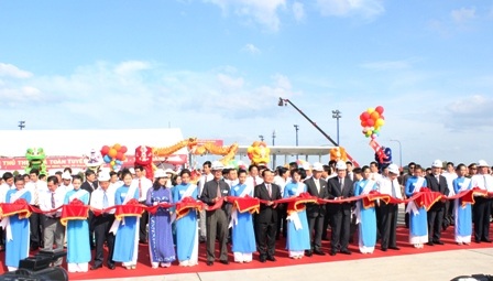 Chính thức thông hầm Thủ Thiêm - hầm vượt sông lớn nhất ĐNÁ  - 1