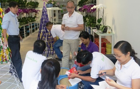 Độc đáo 3 cây thông Noel làm từ... 9.000 bao cao su - 3 Bóc, tách bao cao su