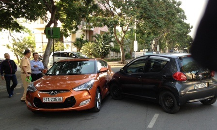 Nghi vấn về việc “tráo người” trong vụ tai nạn giao thông - 1 Hiện trường vụ tai nạn