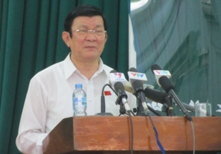Chủ tịch nước: “Không ai từ bỏ chủ quyền quốc gia” - 2 Chủ tịch nước: Chủ quyền quốc gia là bất khả xâm phạm