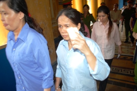 Các bị cáo bị bác kháng cáo xin giảm nhẹ