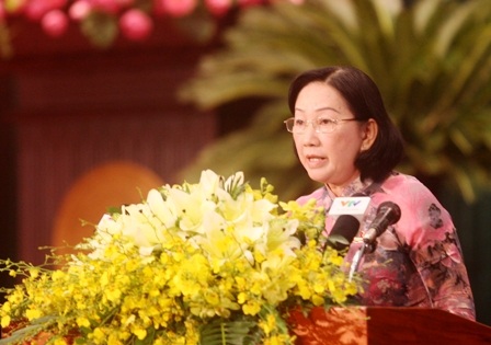 Bà Trương Thị Ánh là người về nhì với phiếu tín nhiệm cao