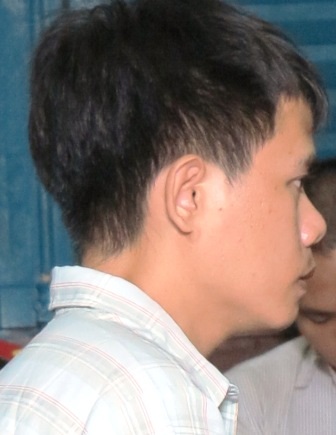 Bị cáo Hồng tại tòa phúc thẩm