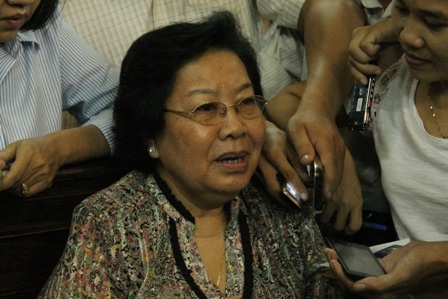 Bà Hoài Thu vẫn suy nghĩ Mai vô tội, tuy nhiên, tòa tuyên có tội