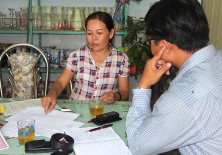 Tài xế Thảo khẳng định không hề thấy cô gái nào đu cần gạt nước, đập cửa kêu cứu