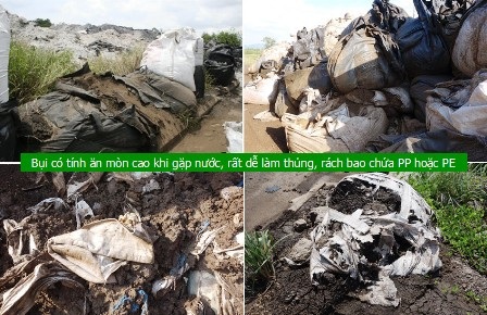 Cuộc sống người dân Bà Rịa – Vũng Tàu điêu đứng vì bụi thép - 4 Bụi thép bảo quản không an toàn nằm ngổn ngang