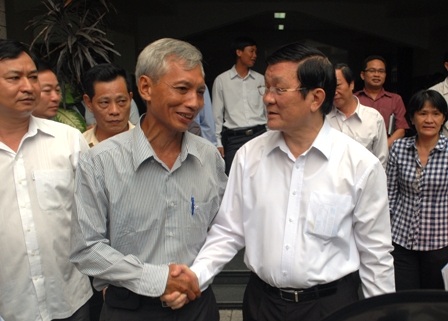 Chủ tịch nước đề nghị khen thưởng những người phát hiện vụ “lương khủng” - 2 Chủ tịch nước kêu gọi người dân cùng tham gia giám sát, phòng chống tham nhũng